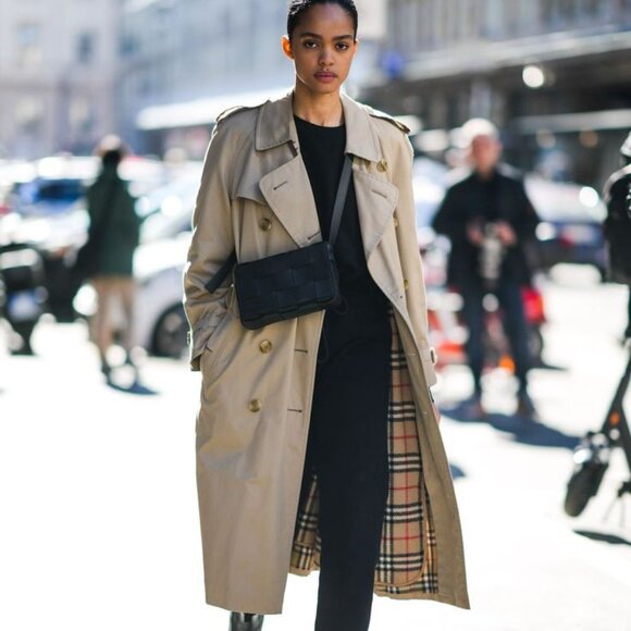 Burberry Long Trench Coat - Picture 1 of 8